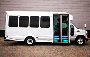 limo bus interior